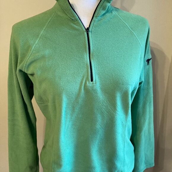 L. L. Bean fleece green shirt - Picture 6 of 7